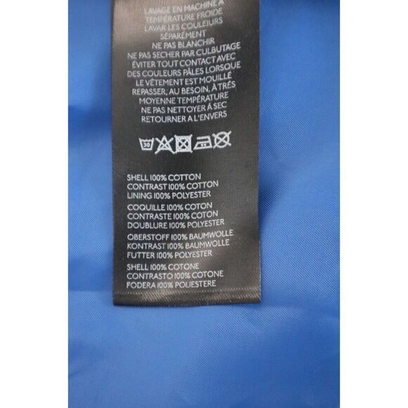 BDG x Urban Outfitters Women Sz L Blue Dex Canvas Oversized Workwear Jacket - Picture 10 of 13